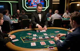 Speed Blackjack von Evolution - Schnelles Live-Blackjack mit simultaner Kartenausgabe f&uuml;r alle Pl&auml;tze