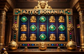Aztec Bonanza Megaways-Slot von Pragmatic Play - Aztekischer Tempel mit Jackpot und Freispiel-Feature