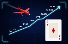Aviator Crash Game von Spribe - Flugzeug-Multiplikator steigt bis du aussteigst