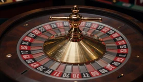 Europ&auml;isches Roulette Rad mit einer Null - niedrigster Hausvorteil bei 2,7 Prozent