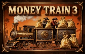 Money Train 3 Slot von Relax Gaming - Western-Heist-Slot mit bis zu 100.000x Gewinnpotenzial